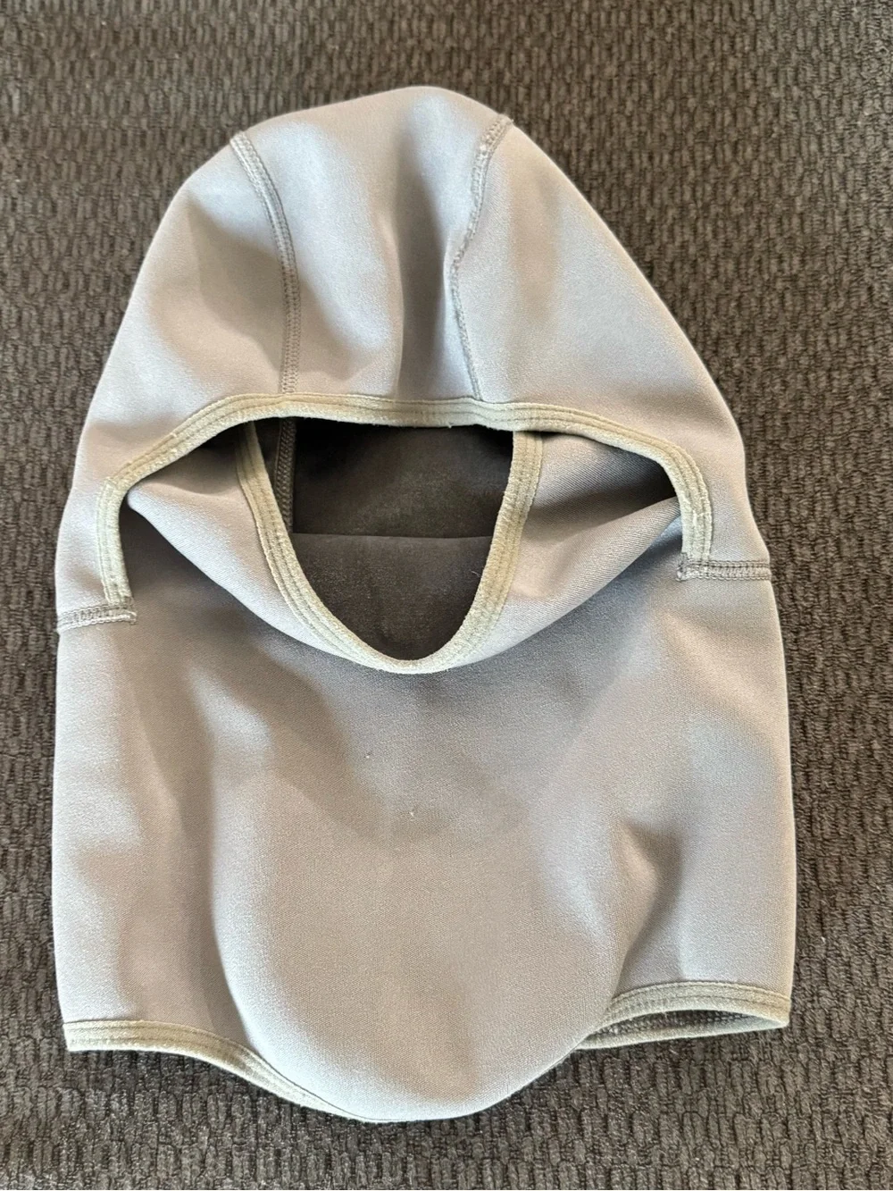 Kids Light Gray Balaclava Hood
